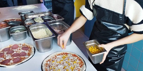 7a na warszatach w Uno Pizza