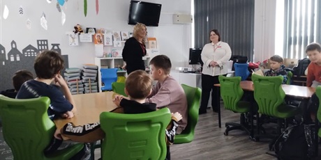 Lekcja o bankowości w klasie 4b