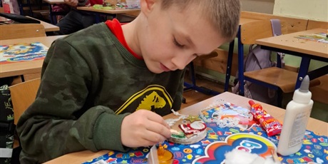 Przygotowania do kiermaszu w 2c