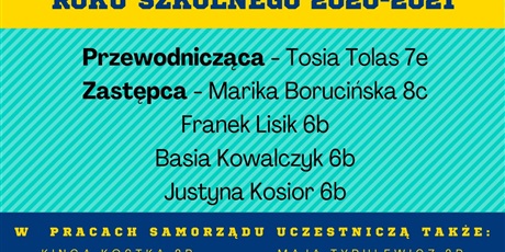 Samorząd Uczniowski klas 4-8