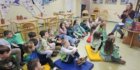 Spotkanie z książką klasy 1b