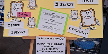 Tostoteka - dzień tosta w bibliotece 