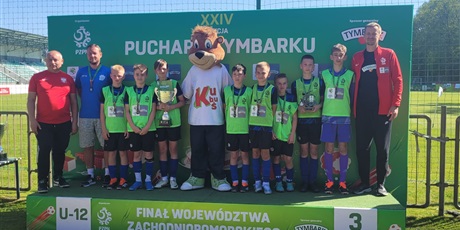  Trzecie miejsce w Finałach wojewódzkich  Turnieju o Puchar Tymbarku U-12