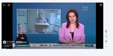 Uczniowie z darami dla potrzebujących - relacja TVP Szczecin