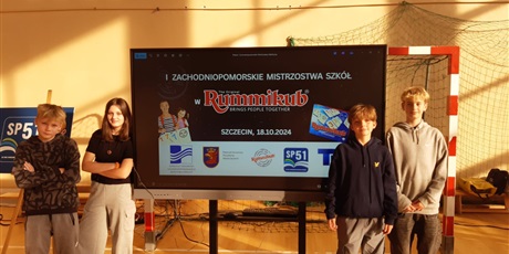 Udział w Mistrzostwach Szkół w Rummikub w Szczecinie