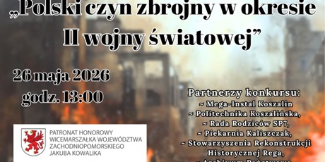 V edycja konkursu historycznego "Polski czyn zbrojny w okresie II wojny światowej"