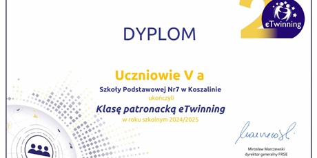 Va Klasą Patronacką eTwinning