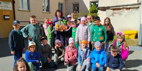 Warsztaty plastyczne 1c w ramach obchodów Dni Godności