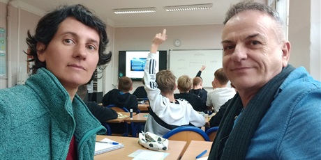  Wizyta nauczycieli z Hiszpanii w naszej szkole