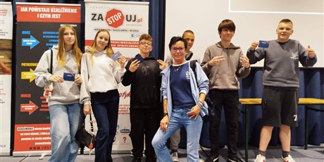 Występ 7a na spotkaniu RAZEM MOŻEMY WIĘCEJ
