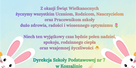 Życzenia Wielkanocne 