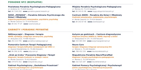 Gdzie szukać pomocy