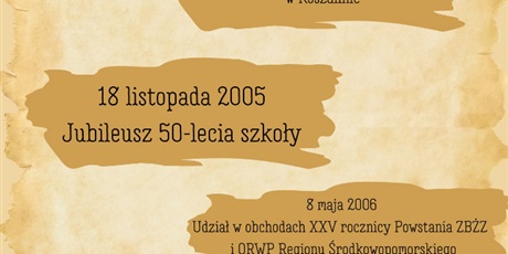 Wydarzenia z życia szkoły