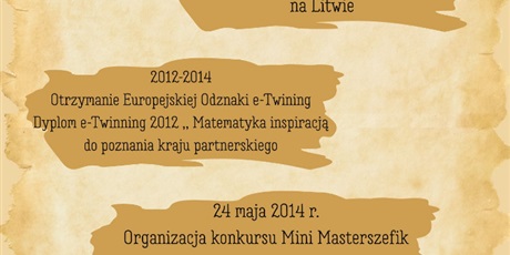 Wydarzenia z życia szkoły